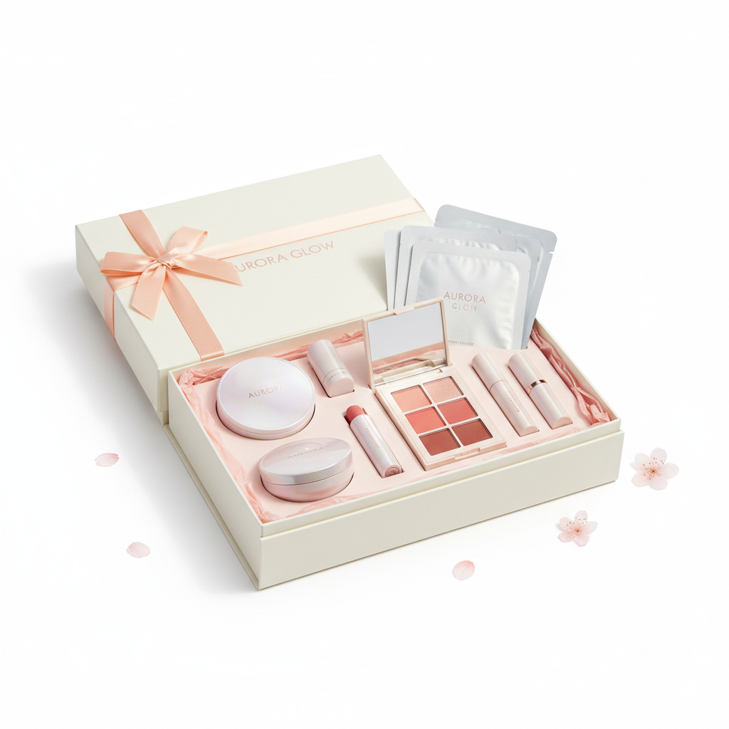 Aurora Glow: Blossom Radiance Gift Set
